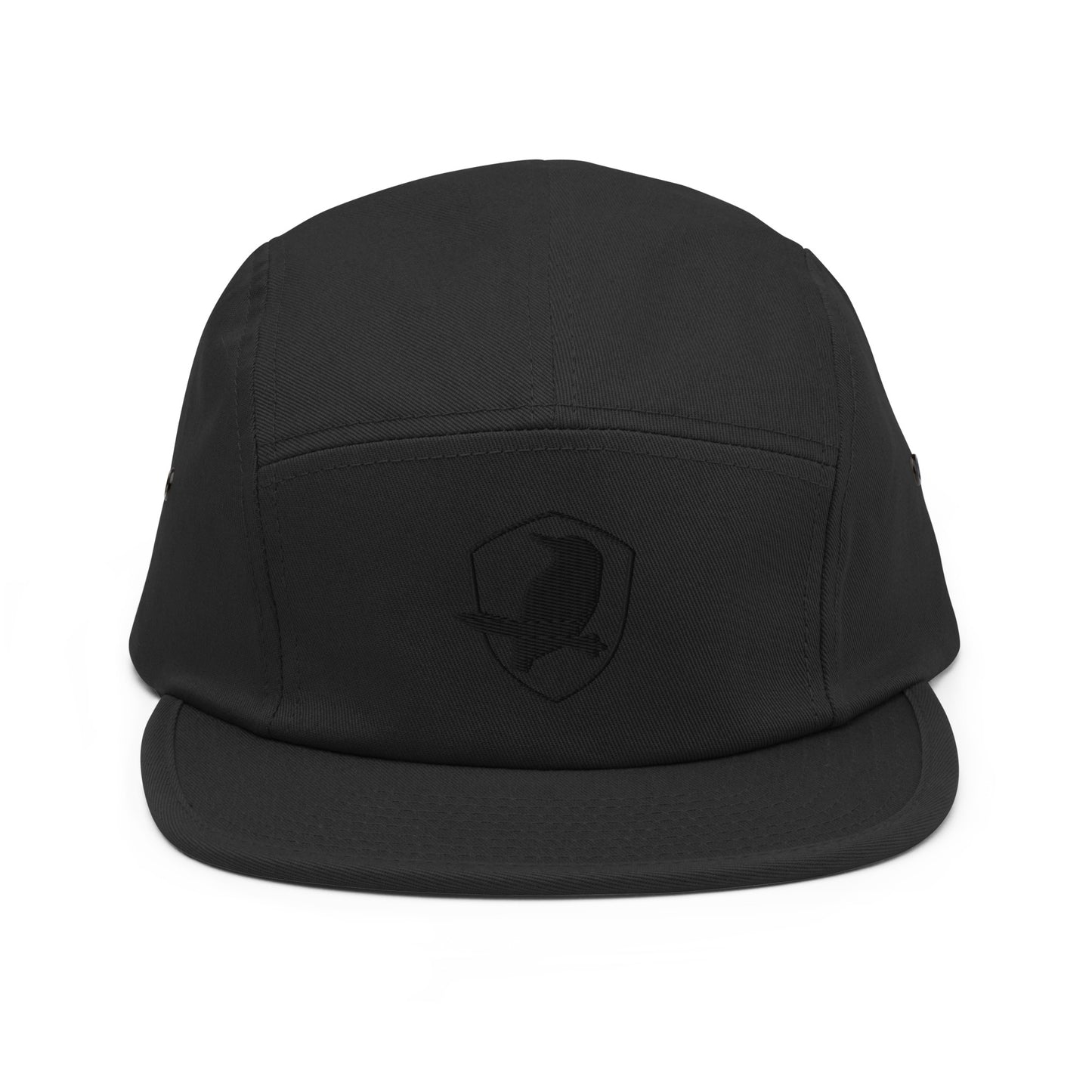 Camper Cap | Signature Crest (Black)