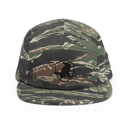 Camper Cap | Signature Crest (Black)