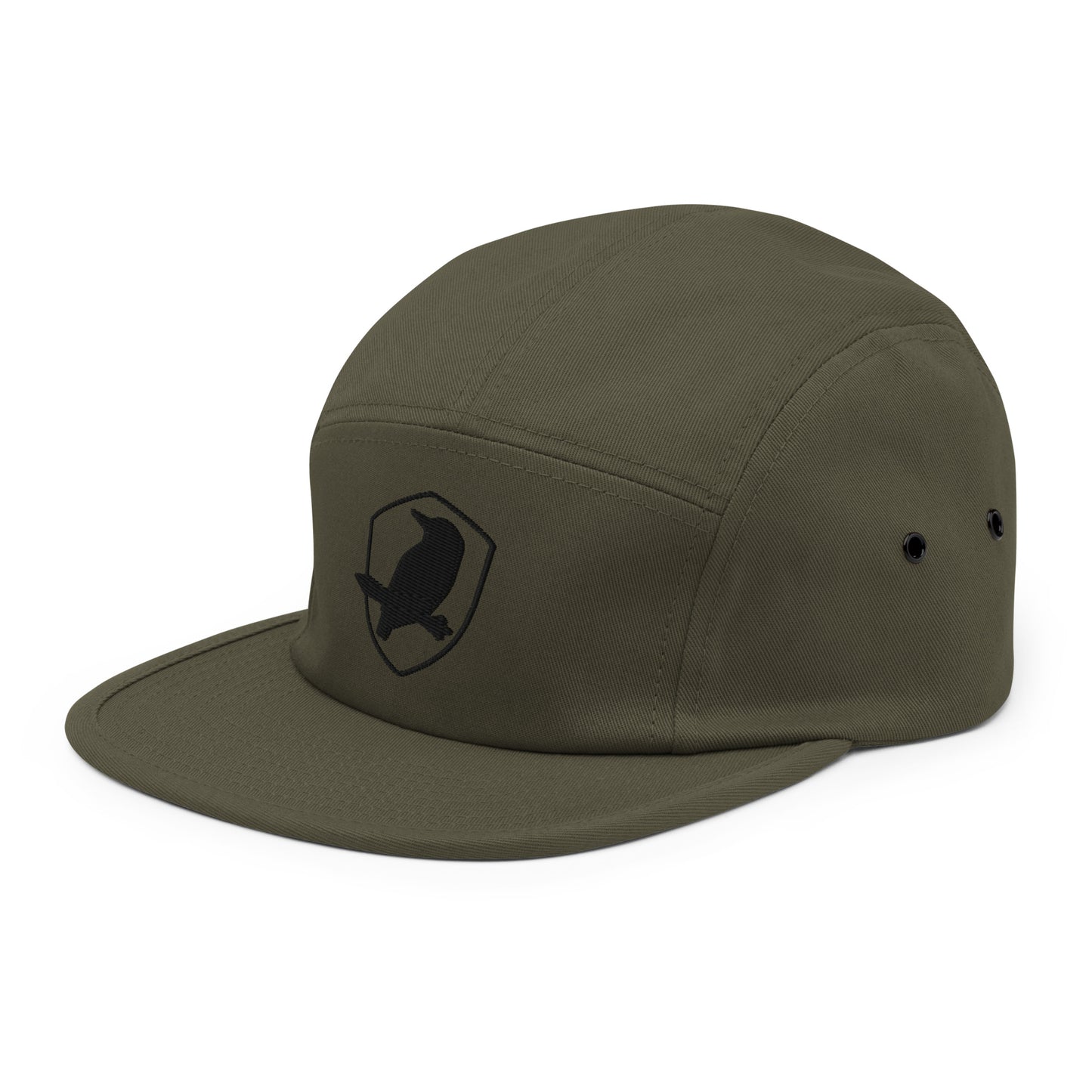 Camper Cap | Signature Crest (Black)