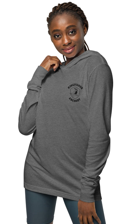 Hooded Long-sleeve Tee (Unisex) | Signature Crest