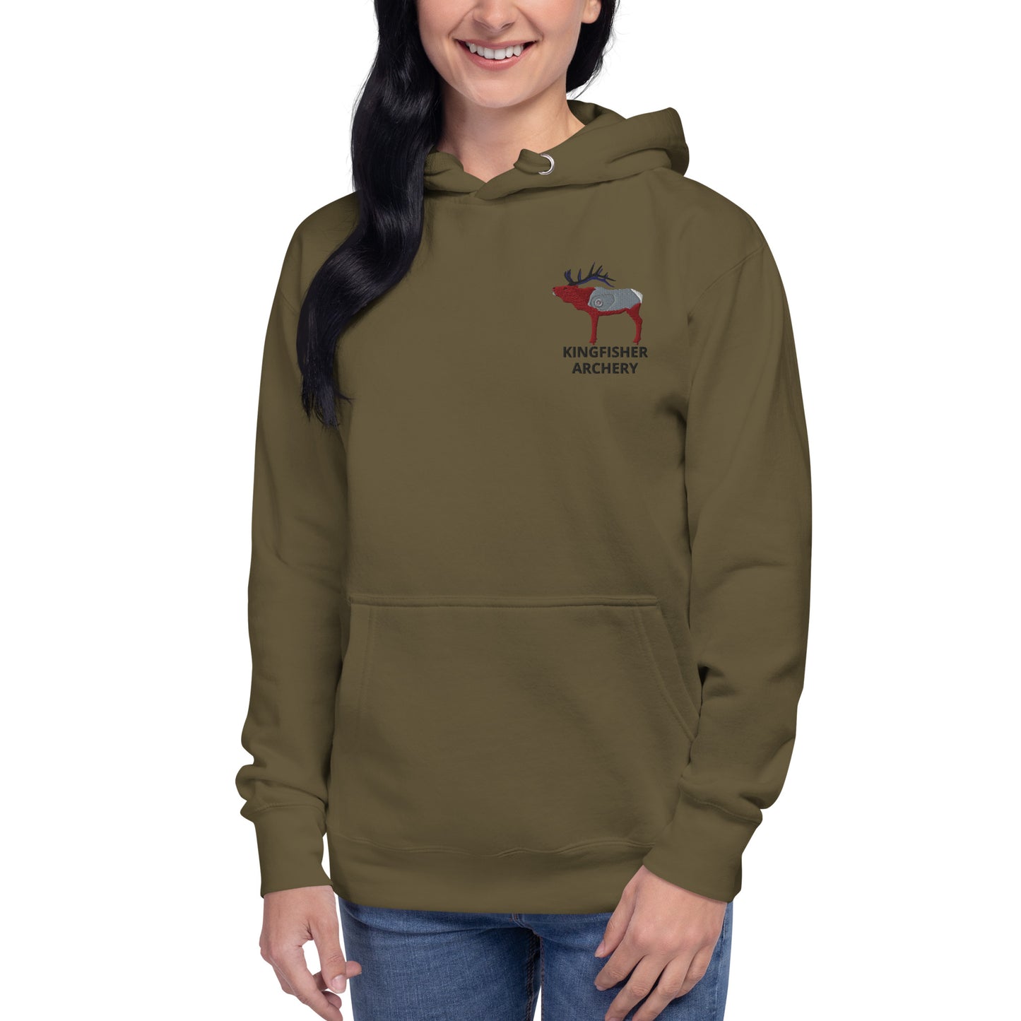 Hoodie | 3D Target (Elk)