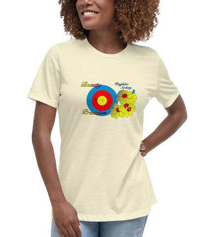 Women's Relaxed Tee | Beauty In Precision (Print)