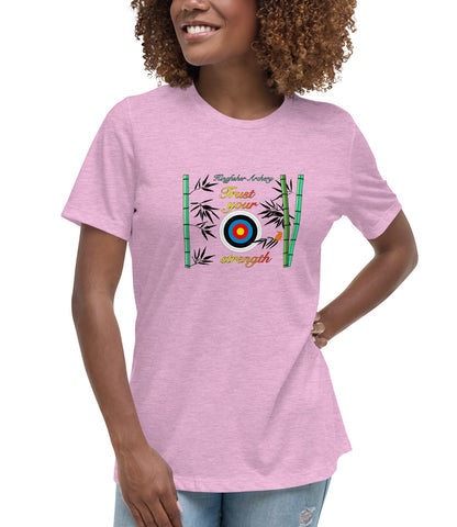 Women's Relaxed Tee | Trust Your Strength (Print)