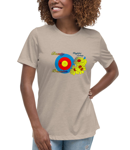 Women's Relaxed Tee | Beauty In Precision (Print)