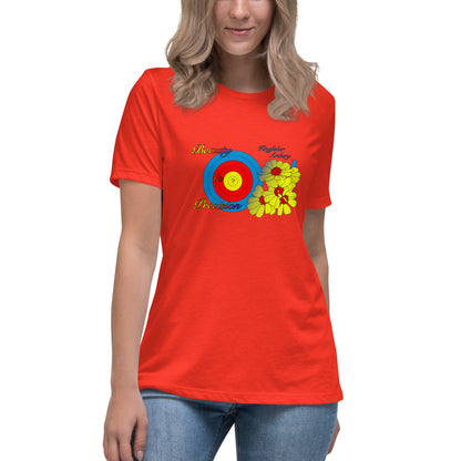 Women's Relaxed Tee | Beauty In Precision (Print)